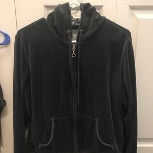 NY&C Gray Velour Sweatsuit